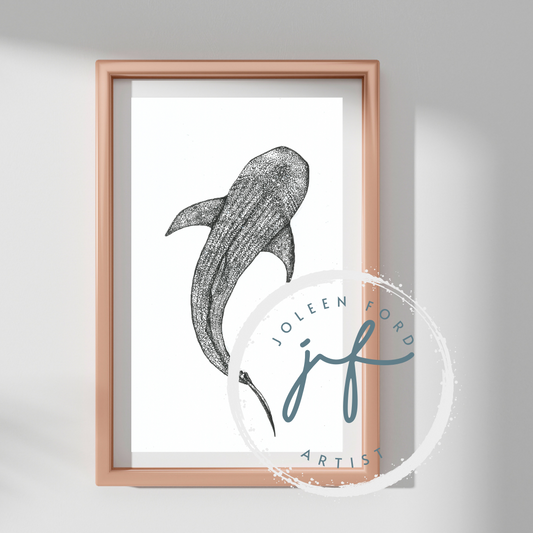 Whale shark Prints