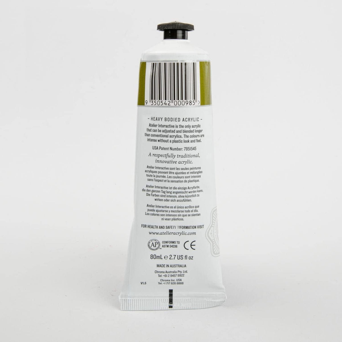 Atelier Artist Acrylic Series 2 80mL Green Gold