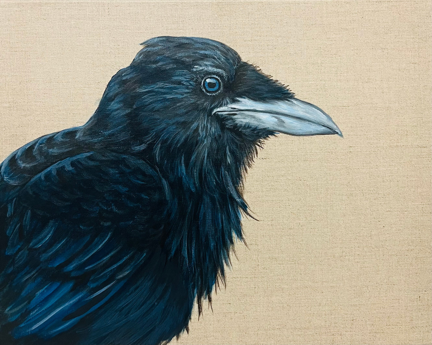 “Blues” Acrylic painting