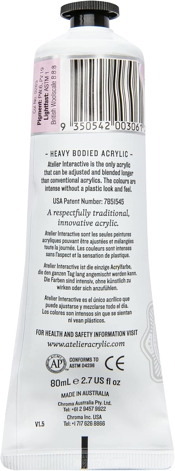 Atelier Artist Acrylic Series 1 80mL Pastel Lilac