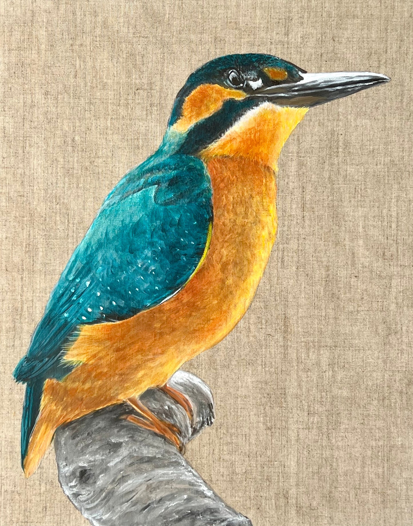 “Seeker” Acrylic painting