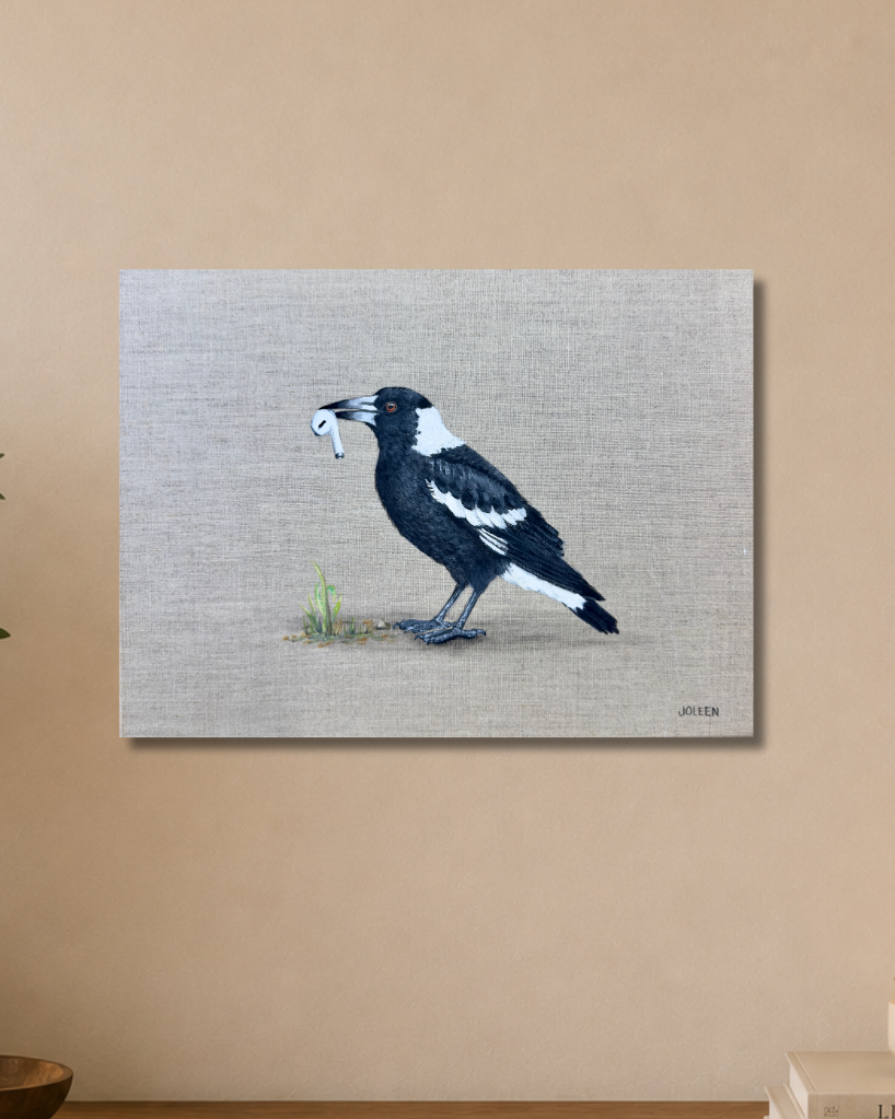 "Sound Bite" Acrylic Painting