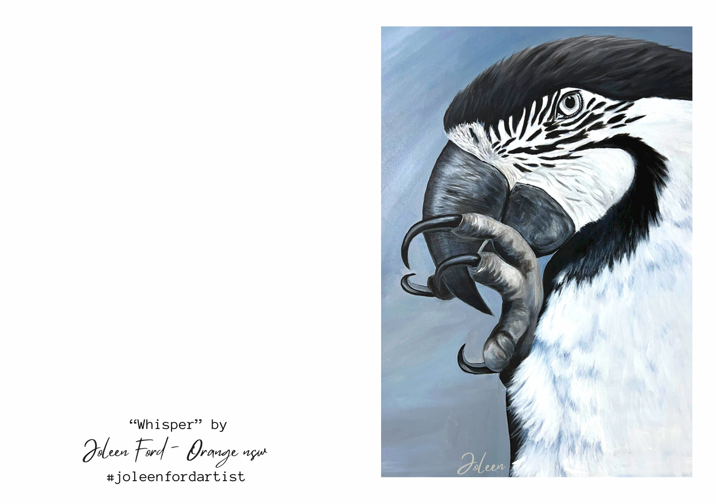 Greeting Card -  “Whisper”