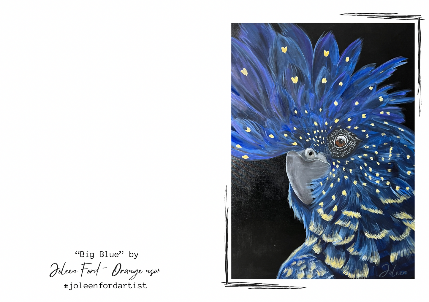 Greeting Card -  “Big Blue”