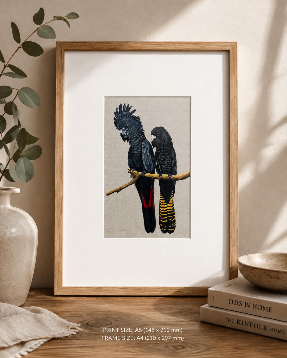 "Birds of a feather" A5 Print