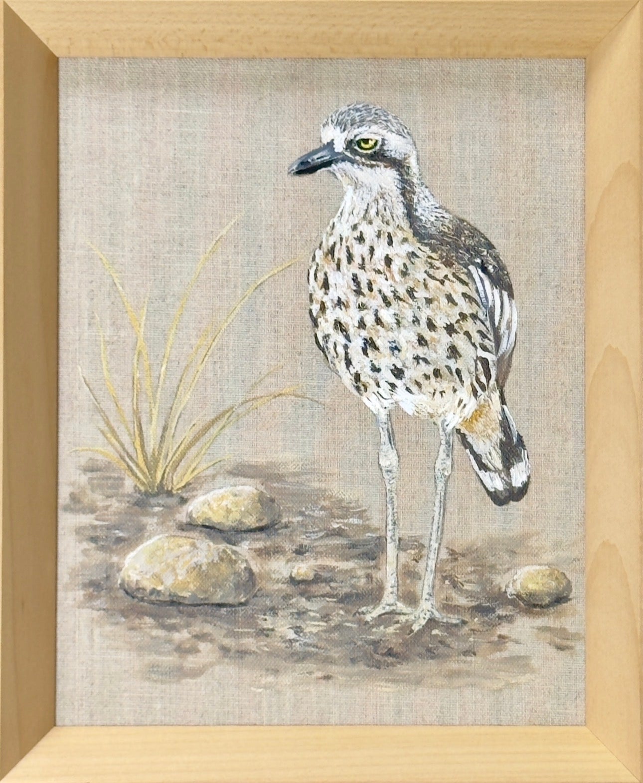 "Standing Ground" Acrylic Painting