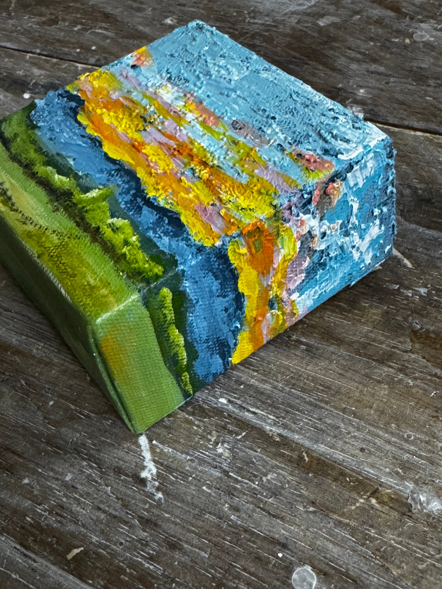 "Beyond The Boundary" Acrylic Painting
