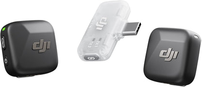 DJI Mic Mini (2 TX + 1 RX + Charging Case), Ultralight, Detail-Rich Audio