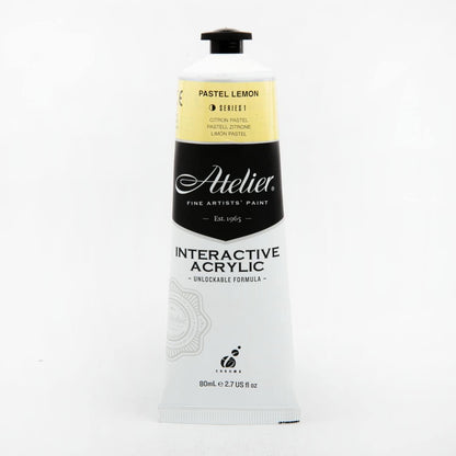 Atelier Artist Acrylic Paint Series 1 80mL Pastel Lemon