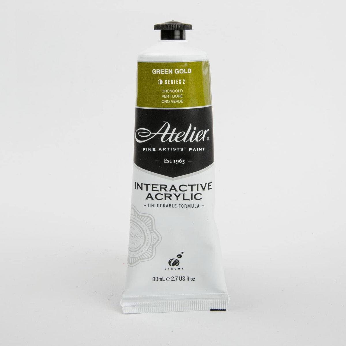 Atelier Artist Acrylic Series 2 80mL Green Gold