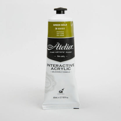 Atelier Artist Acrylic Series 2 80mL Green Gold