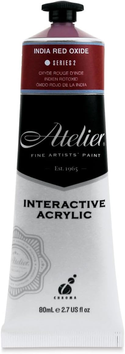 Acrylic Paint - 80ml - Indian Red Oxide Series 2 (110)