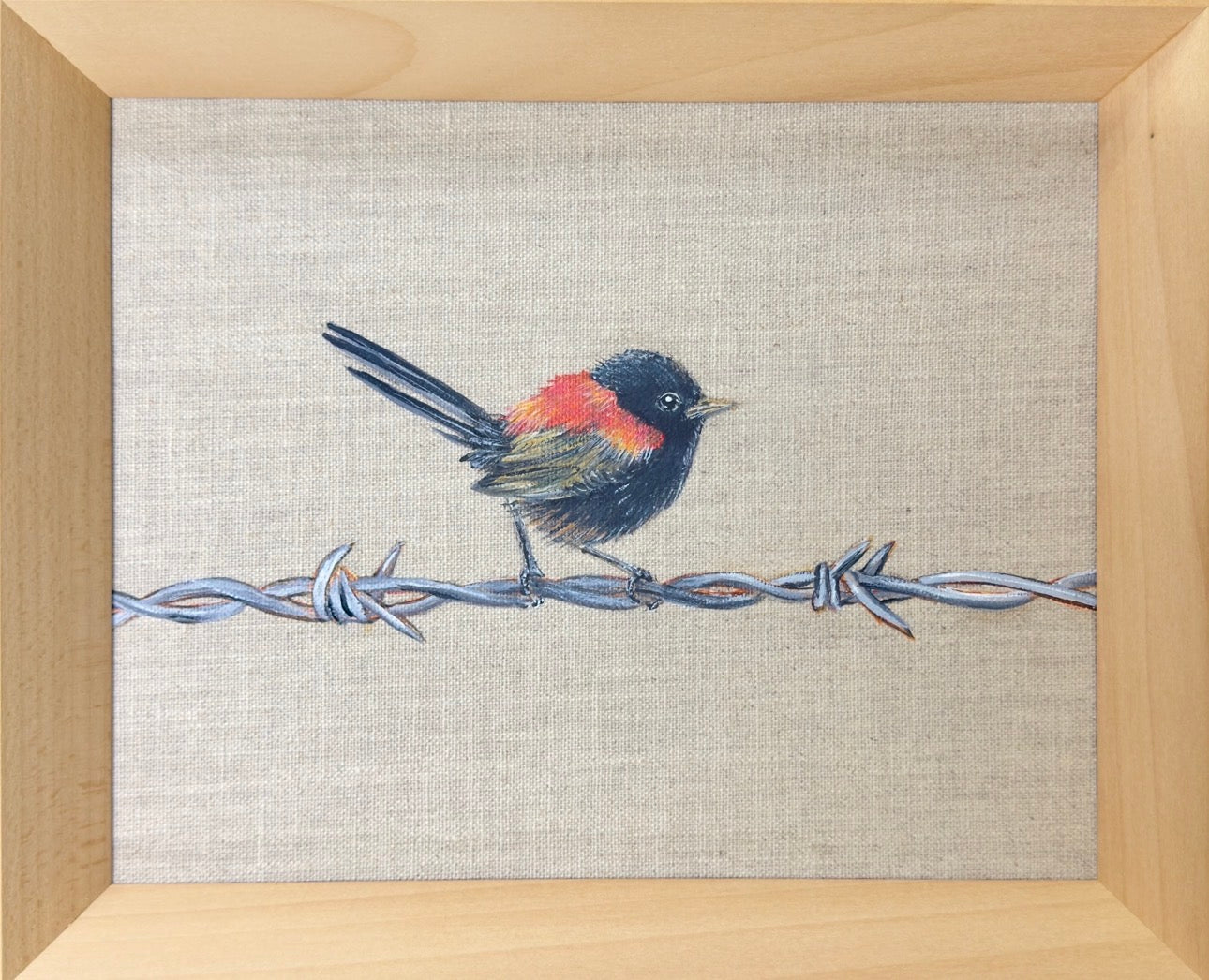 "Boundary Line" Acrylic Painting