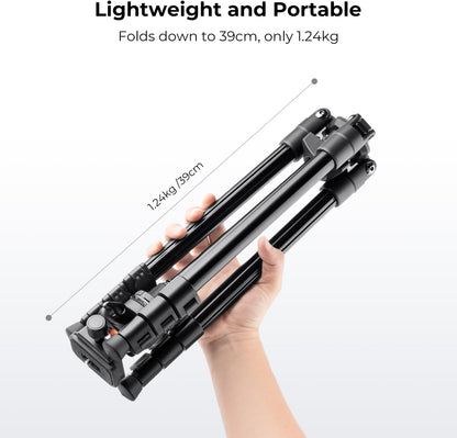 K&F CONCEPT 64 inch/163cm Camera Tripod