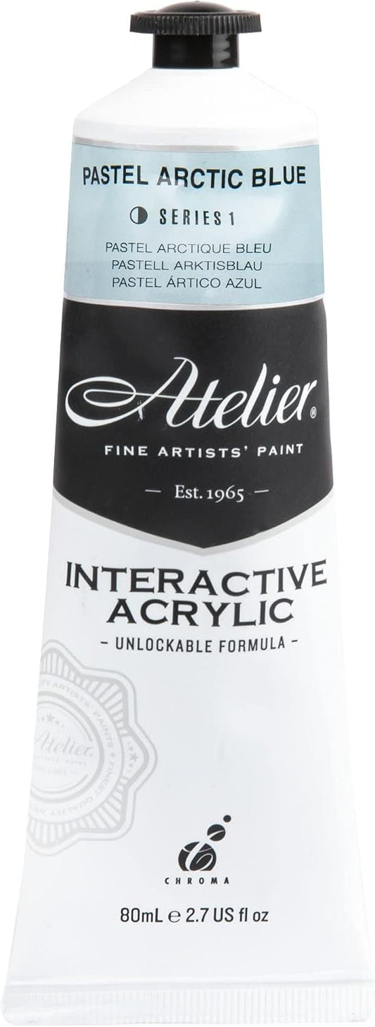 Atelier Artist Acrylic Series 1 80mL Pastel Arctic Blue