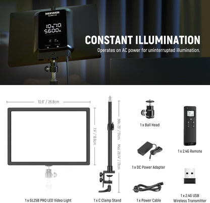 NEEWER 25W 12.9" Streaming Key Light
