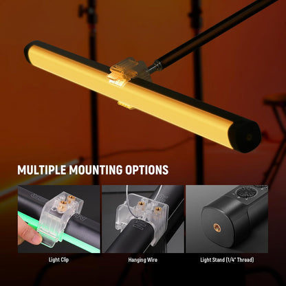 NEEWER TL60 RGB Tube Light, Full Color RGBWW Light Stick