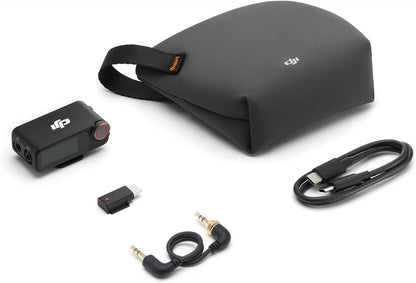 DJI Mic 3 (2 TX + 1 RX + Charging Case), Wireless Microphone