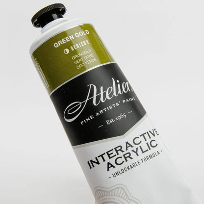 Atelier Artist Acrylic Series 2 80mL Green Gold
