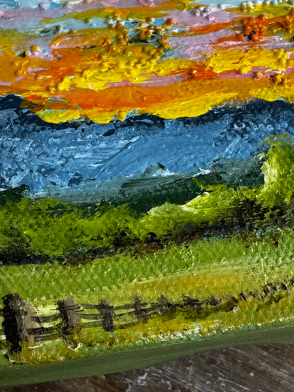 "Beyond The Boundary" Acrylic Painting