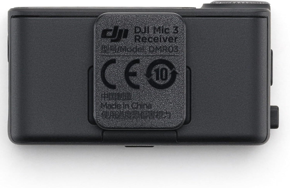 DJI Mic 3 (2 TX + 1 RX + Charging Case), Wireless Microphone