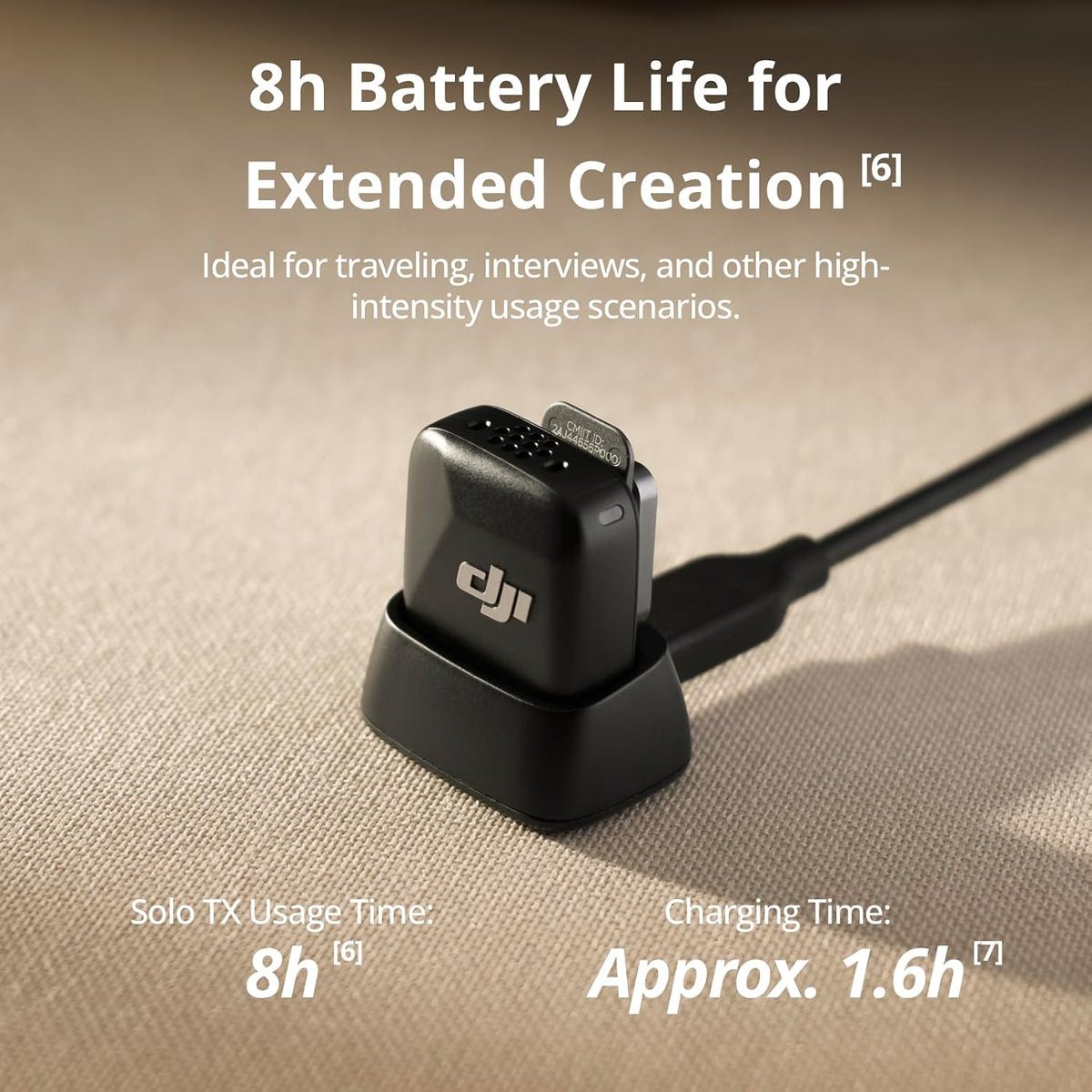 DJI Mic Mini (2 TX + 1 RX + Charging Case), Ultralight, Detail-Rich Audio