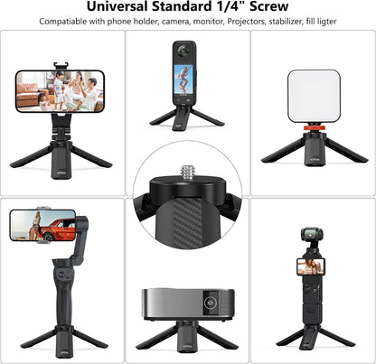 VRIG Mini Tripod for DJI Osmo Pocket 4,1/4" Screw Tripod Stand