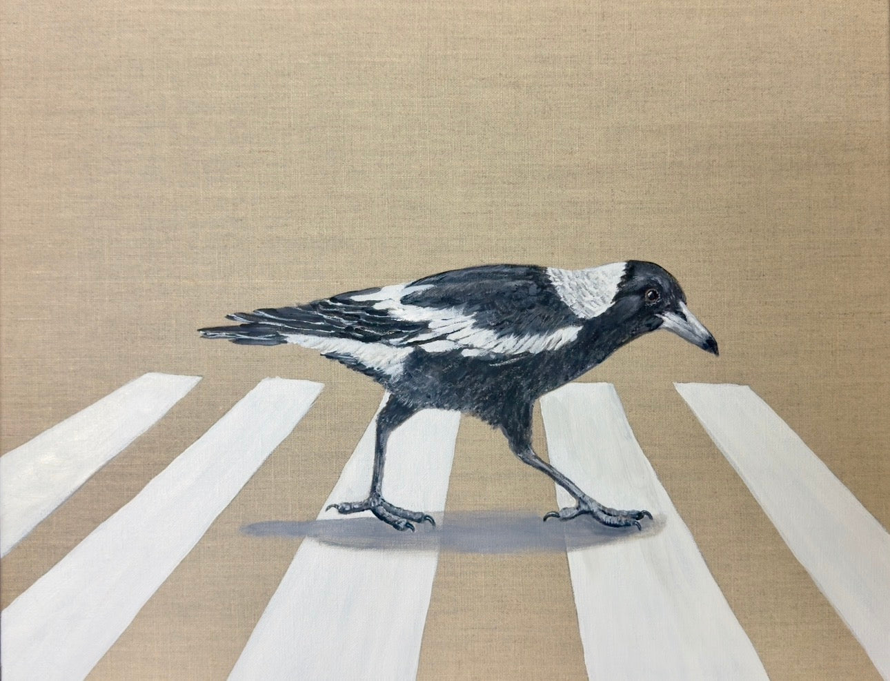 "Streetwise" Acrylic Painting