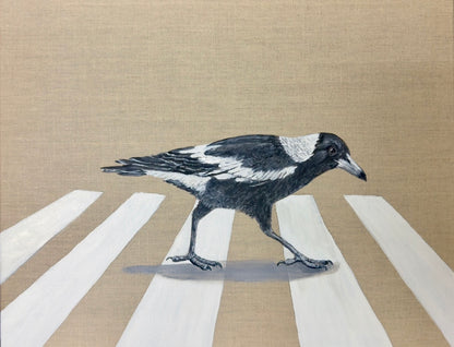 "Streetwise" Acrylic Painting