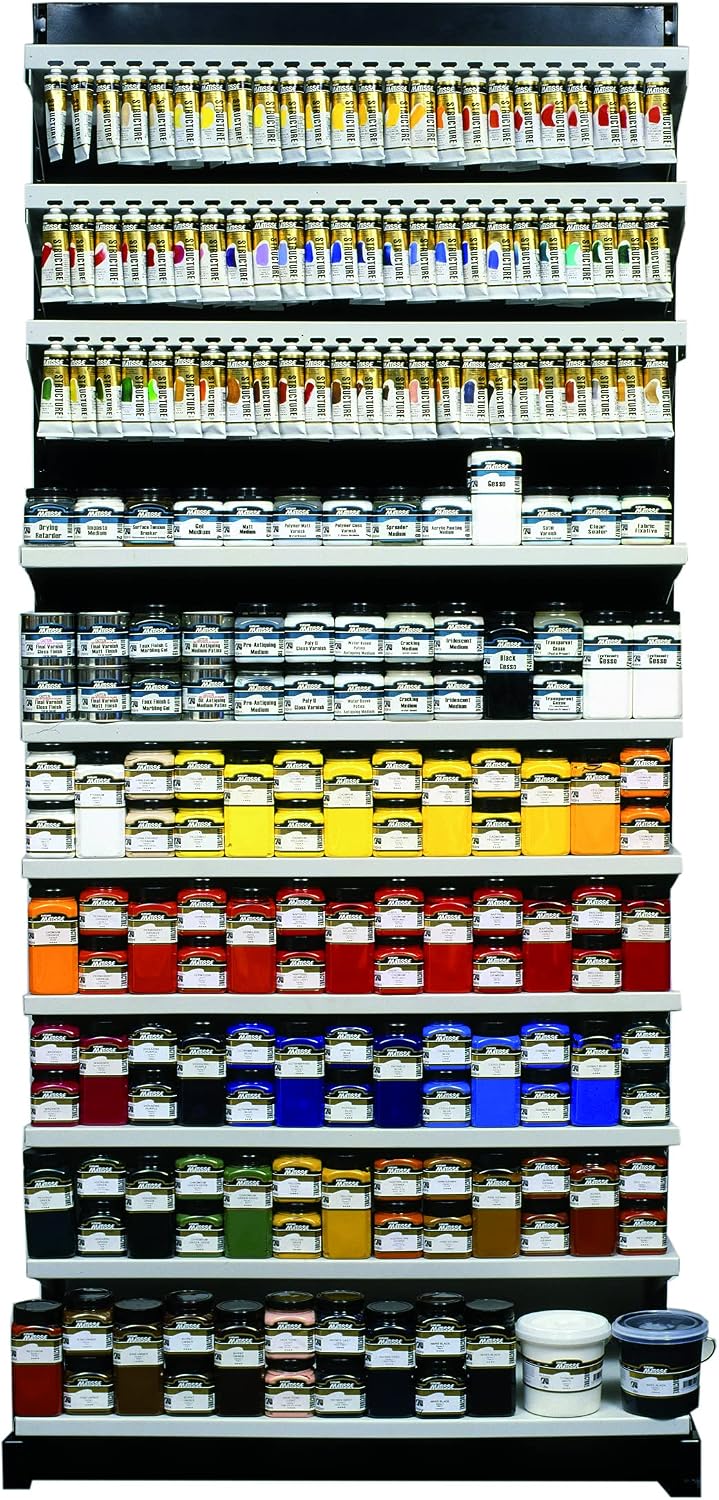 Derivan Matisse Structure Acrylics Paint 75 ml, Mars Black