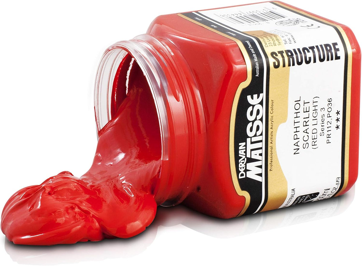 Derivan Matisse Structure Acrylics Paint 75 ml, Cobalt Teal