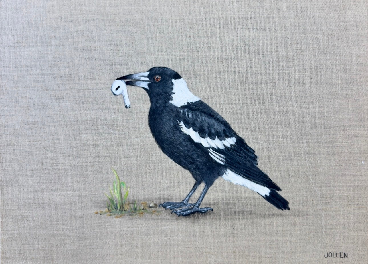 "Sound Bite" Acrylic Painting