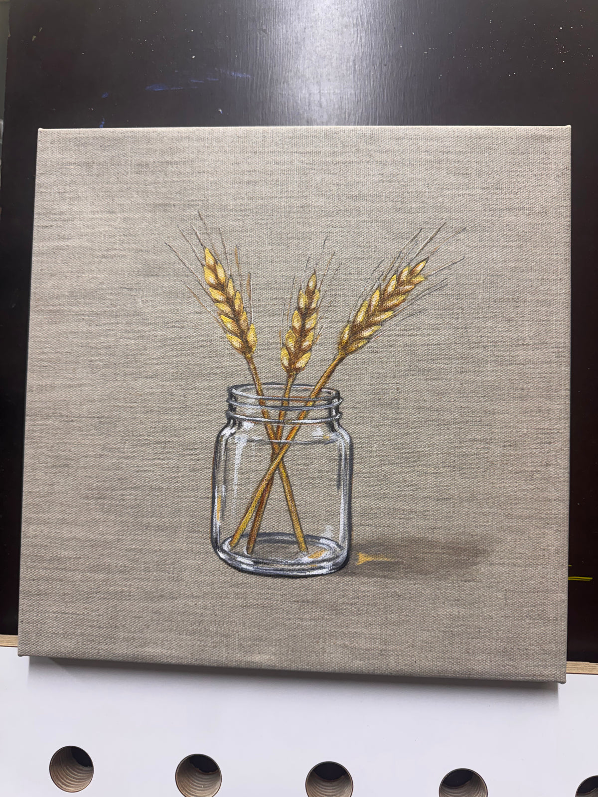 “Grainy Days" Acrylic painting Original
