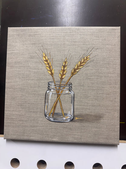 “Grainy Days" Acrylic painting Original