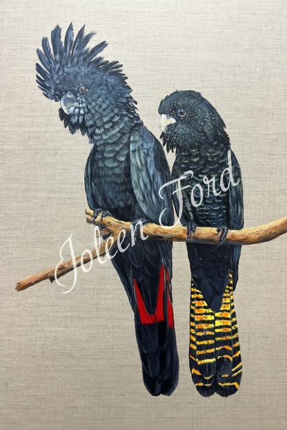 "Birds of a feather" A5 Print
