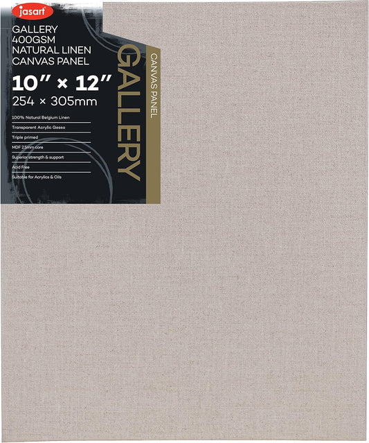 Jasart Gallery Linen Canvas Board 10x12inch
