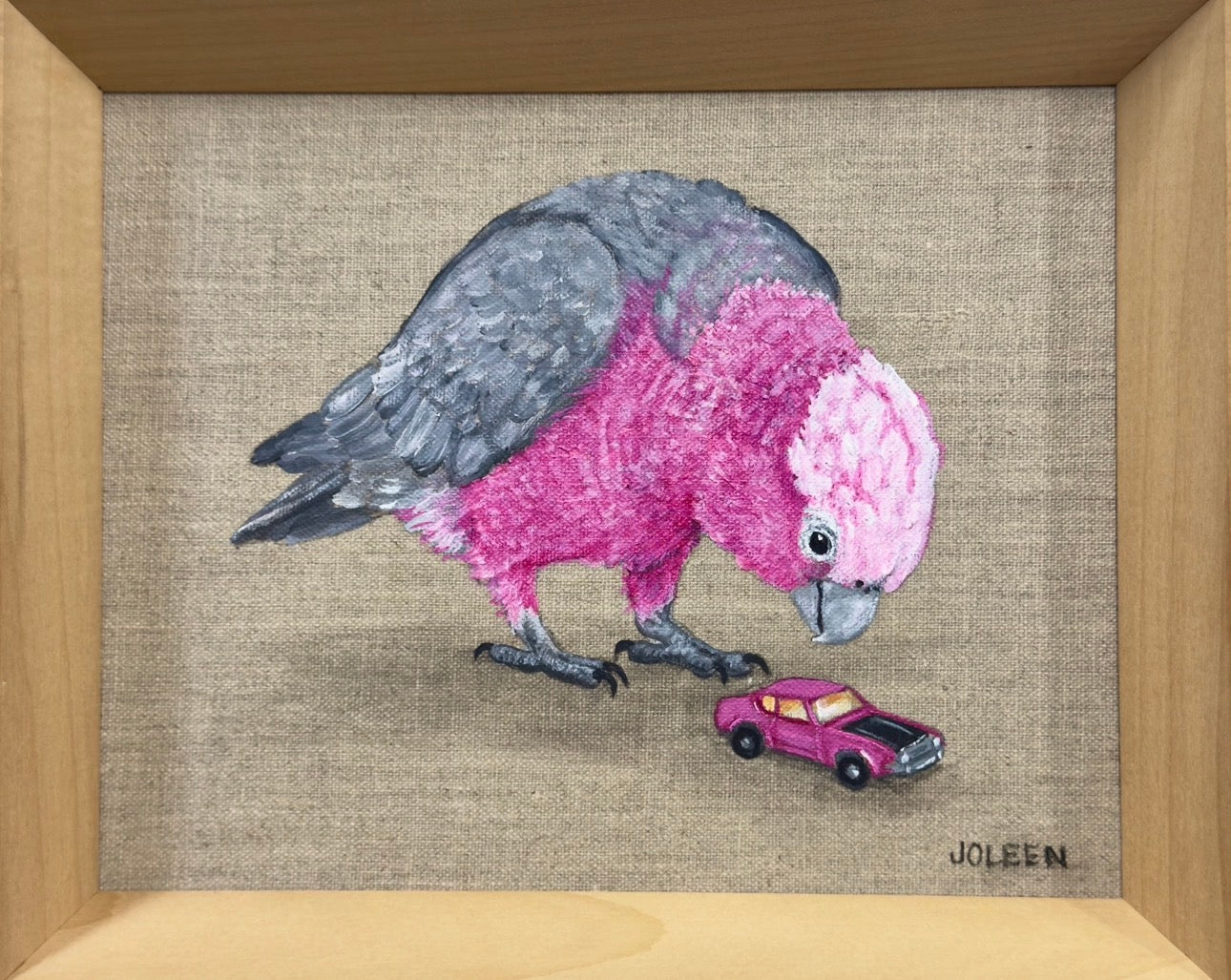 "Bobby's Torana" Acrylic Painting