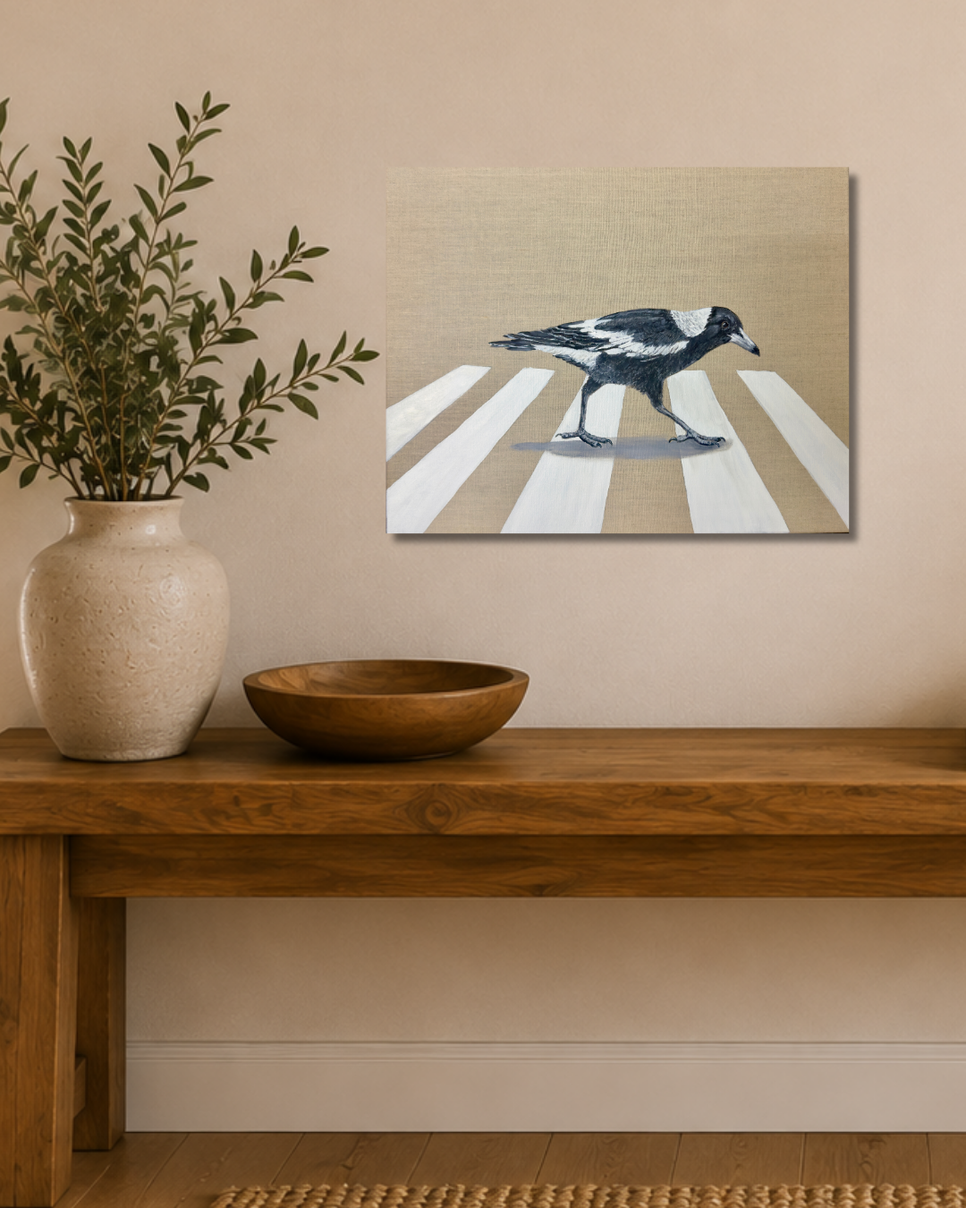 "Streetwise" Acrylic Painting