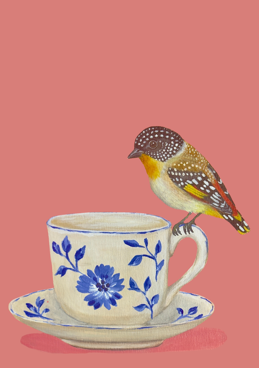 "A spot of tea" A5 Print