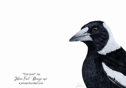 Greeting Card -  “Curious”