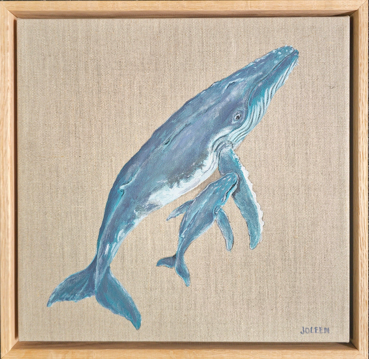"Opal and Pearl" Acrylic Original
