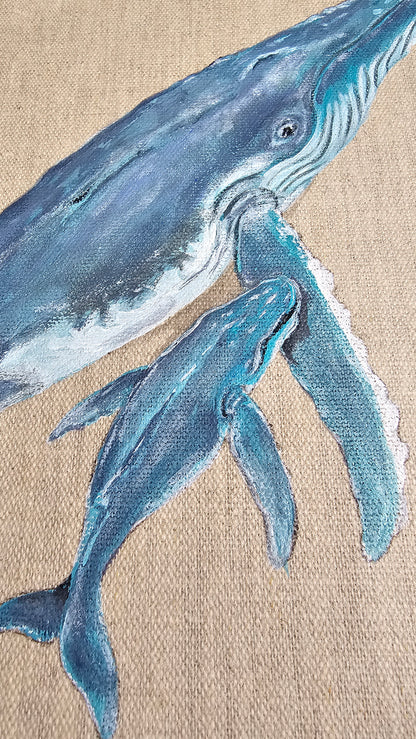 "Opal and Pearl" Acrylic Original